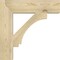 Ekena Millwork Imperial Block Rough Sawn Bracket, Douglas Fir, 6"W x 28"D x 28"H BKT06X28X28IMP05RDF - alternate 4